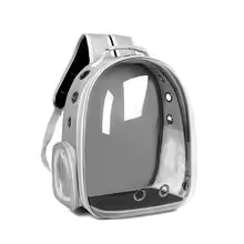 Transparent Pet Carrier Backpack – Space Capsule Design for Cats & Small Dogs