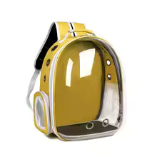 Transparent Pet Carrier Backpack – Space Capsule Design for Cats & Small Dogs