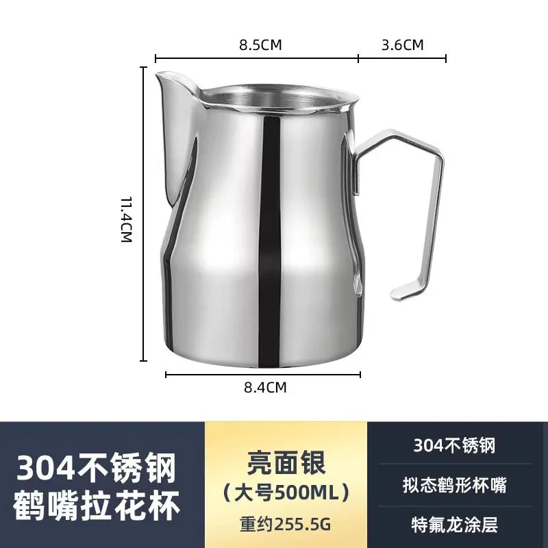 Doyaz Stainless Steel Milk Frothing Pitcher – 350ml / 500ml