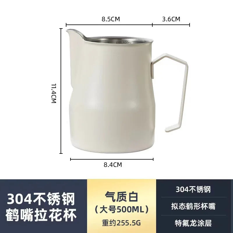Doyaz Stainless Steel Milk Frothing Pitcher – 350ml / 500ml
