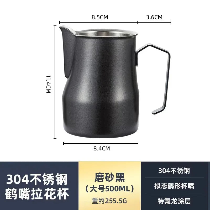 Doyaz Stainless Steel Milk Frothing Pitcher – 350ml / 500ml