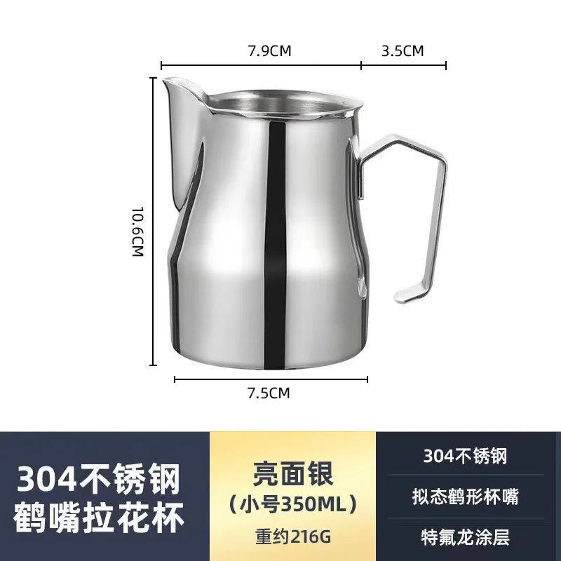 Doyaz Stainless Steel Milk Frothing Pitcher – 350ml / 500ml
