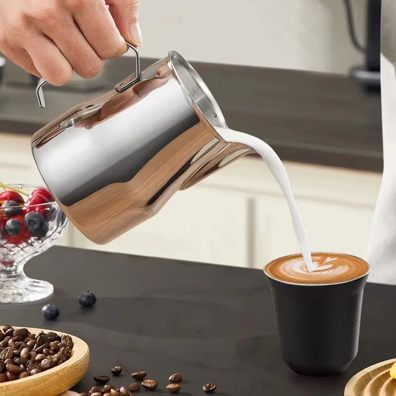 Doyaz Stainless Steel Milk Frothing Pitcher – 350ml / 500ml